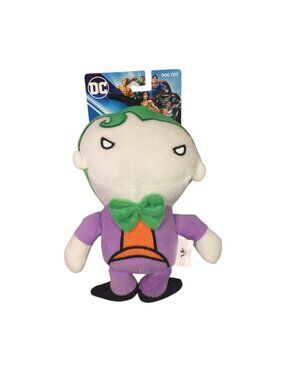 DC Comics THE JOKER Squeak Plush 8” Dog Toy